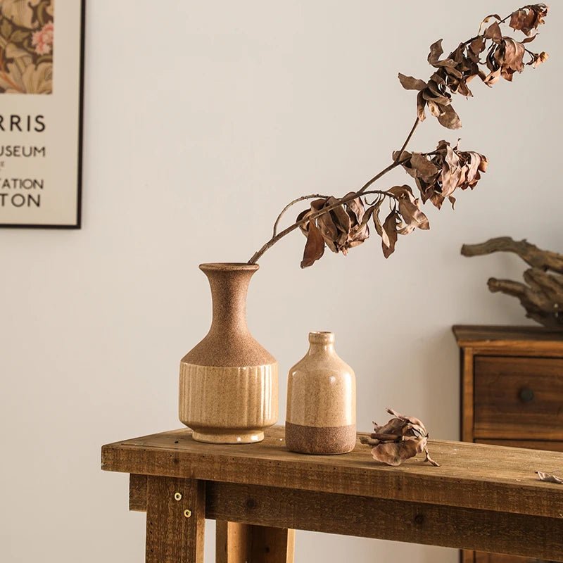 Luxury Retro Ceramic Vase for Home Decor - Digwee
