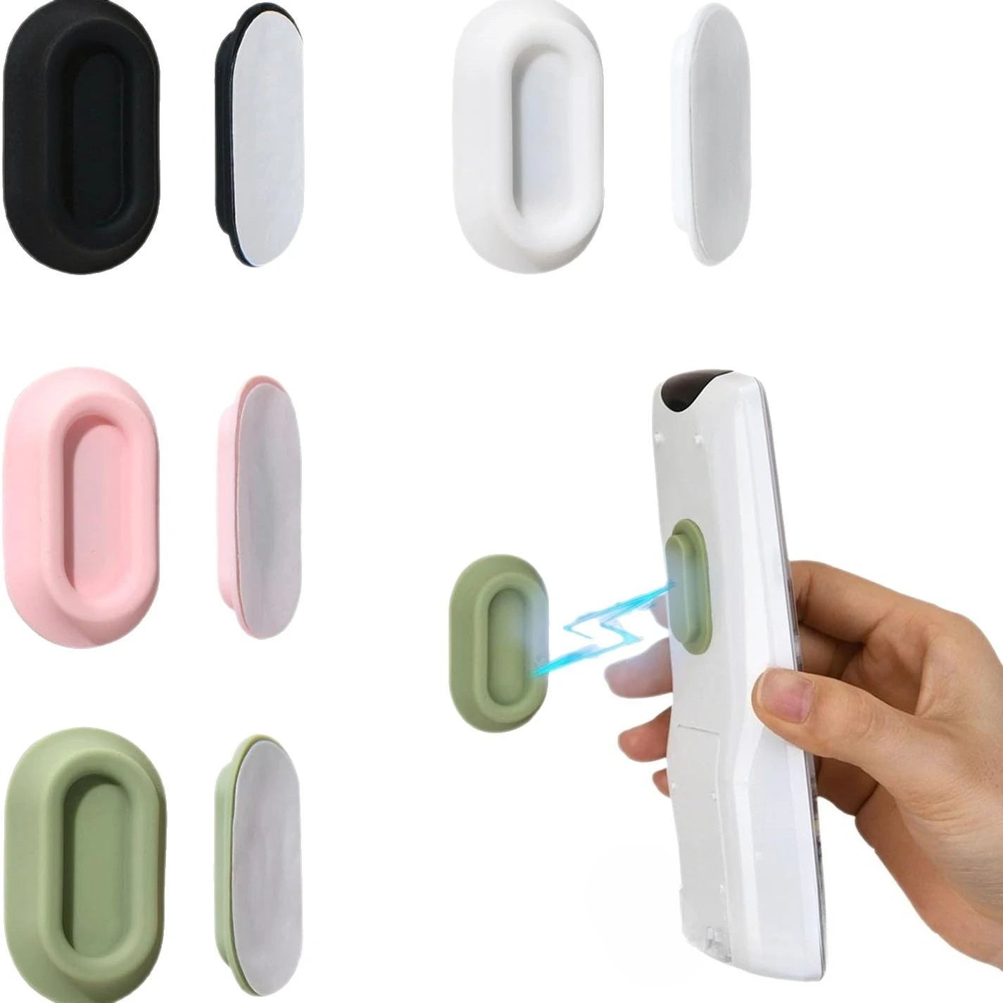 Magnetic Wall - Mount Remote Control Holder - Digwee