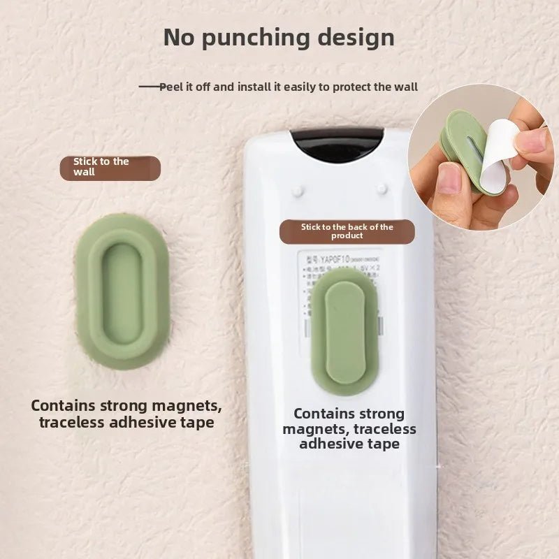 Magnetic Wall - Mount Remote Control Holder - Digwee