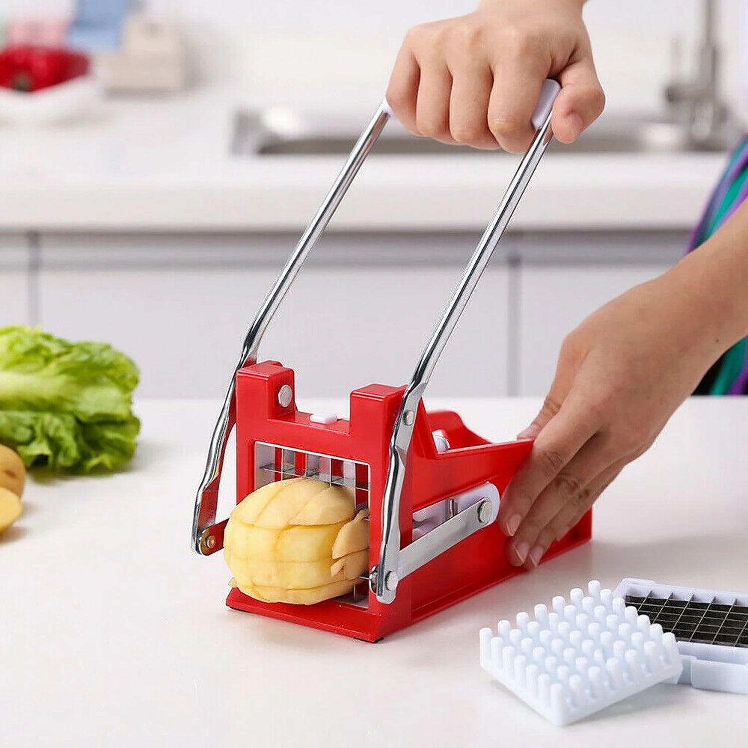 Manual French Fries and Vegetable Slicer - Digwee