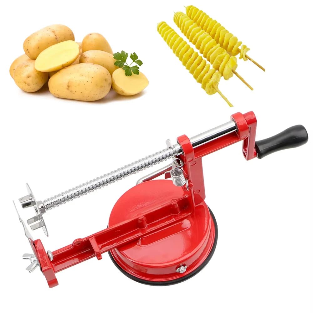 Manual Spiral Potato and Vegetable Slicer - Digwee