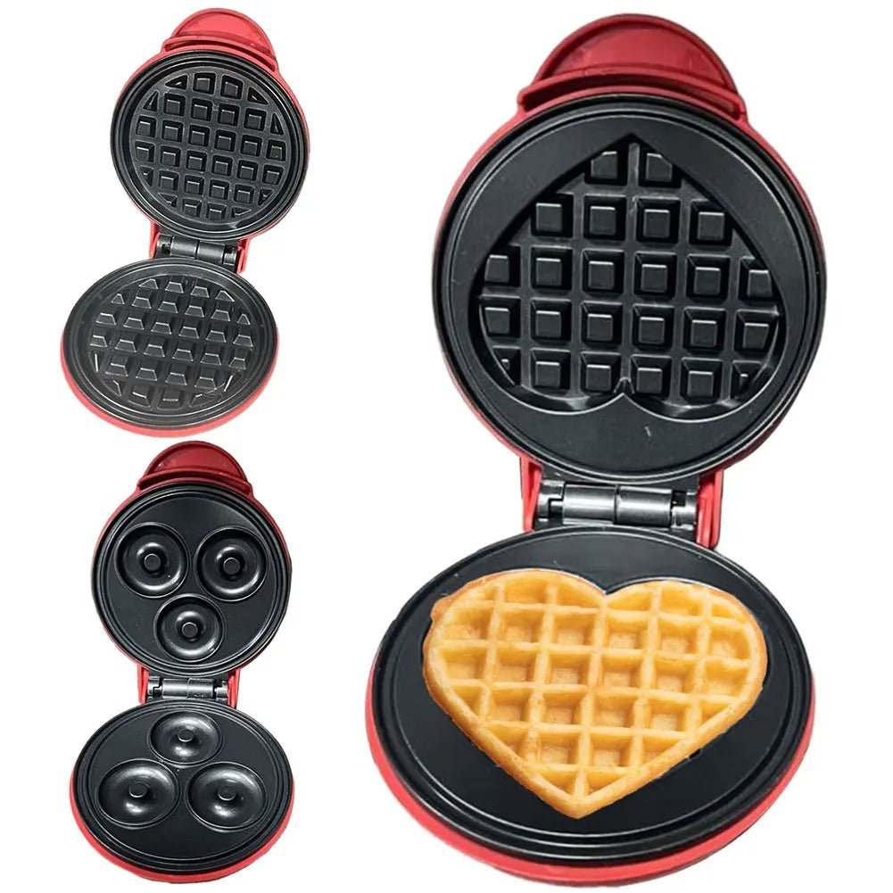 Mini Non - Stick Waffle Maker - Digwee