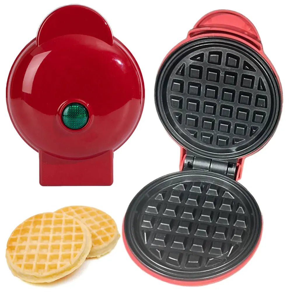 Mini Non - Stick Waffle Maker - Digwee
