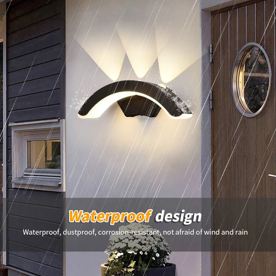 Modern Outdoor Waterproof LED Wall Lamp - Digwee