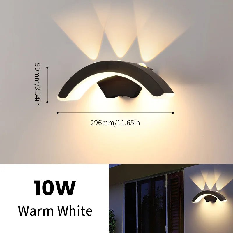 Modern Outdoor Waterproof LED Wall Lamp - Digwee