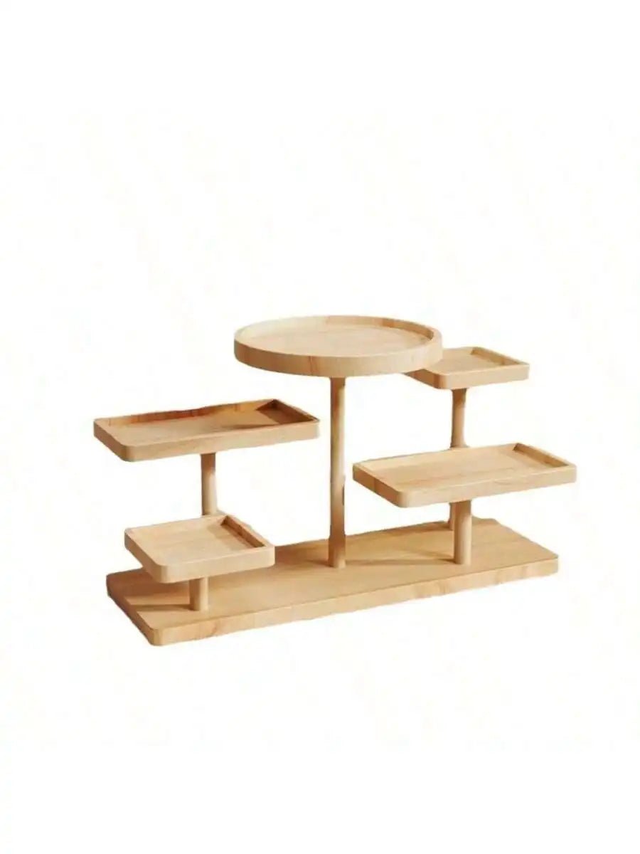 Multi - Layer Wood Display Shelf - Digwee