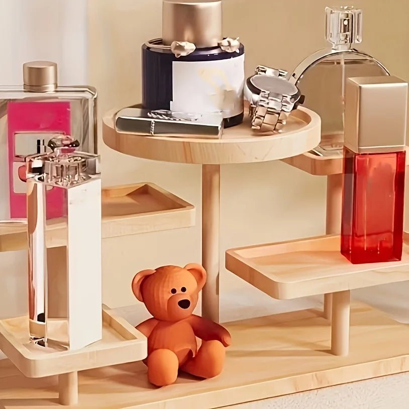 Multi - Layer Wood Display Shelf - Digwee