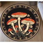 Mushroom Pattern Anti - Slip Rug - Digwee