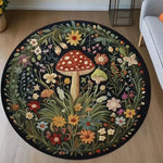 Mushroom Pattern Anti - Slip Rug - Digwee