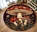 Mushroom Pattern Anti - Slip Rug - Digwee
