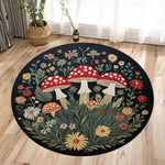 Mushroom Pattern Anti - Slip Rug - Digwee