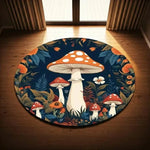 Mushroom Pattern Anti - Slip Rug - Digwee