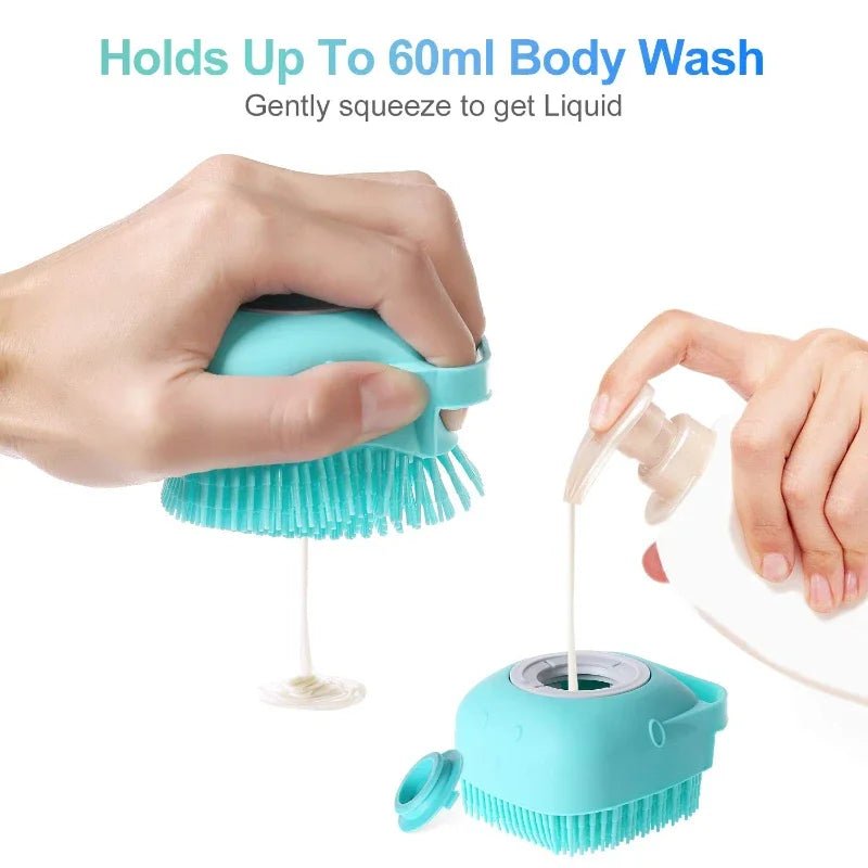 Pet Shampoo & Massage Brush - Digwee