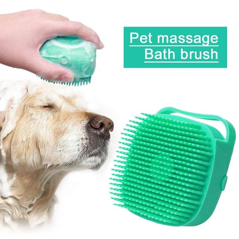 Pet Shampoo & Massage Brush - Digwee