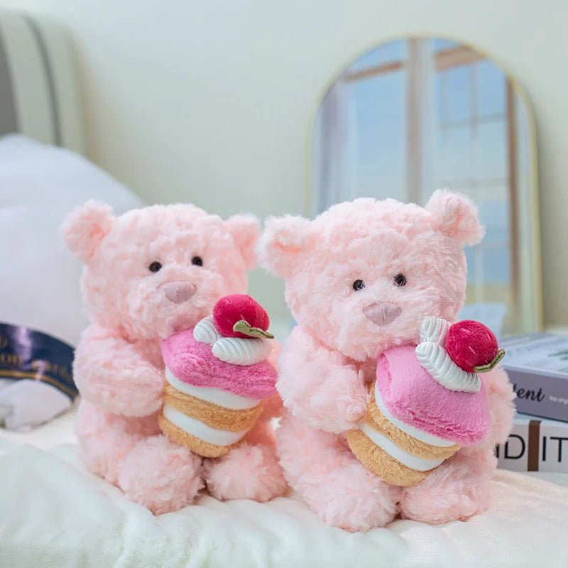 Pink Birthday Teddy Bear Plush - Digwee