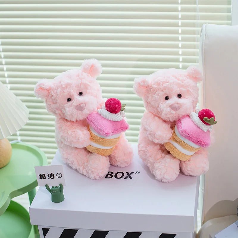Pink Birthday Teddy Bear Plush - Digwee
