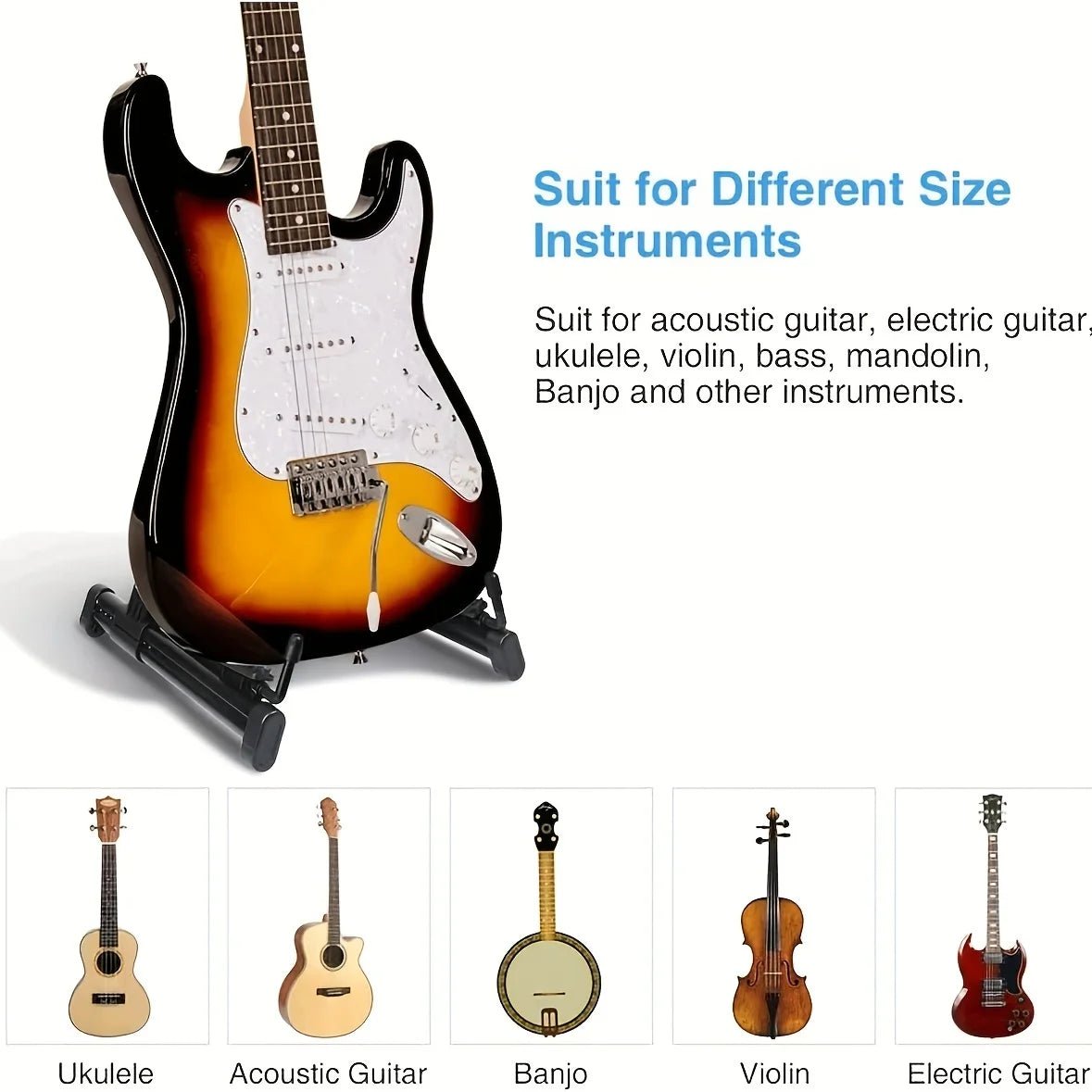 Portable A - Frame Guitar Holder - Digwee