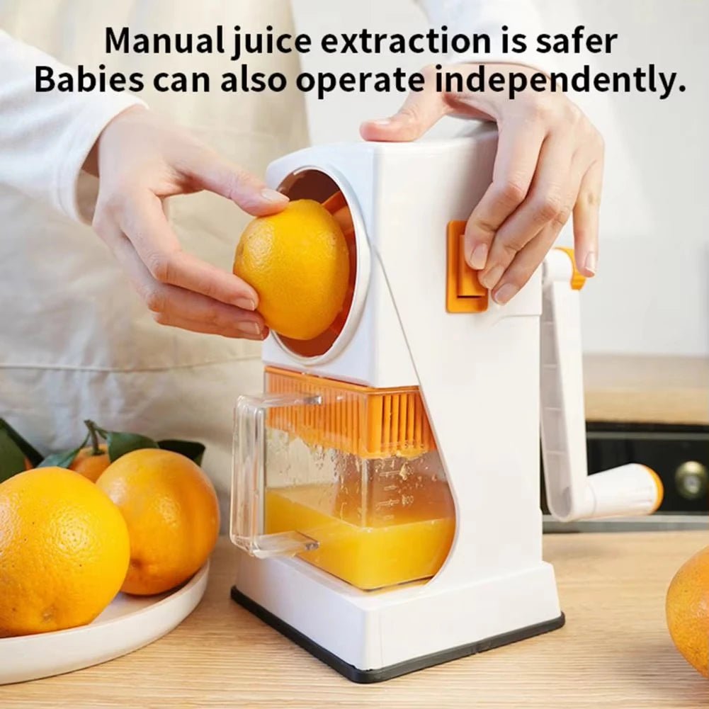 Portable Hand - Cranked Orange Juicer 2024 - Digwee