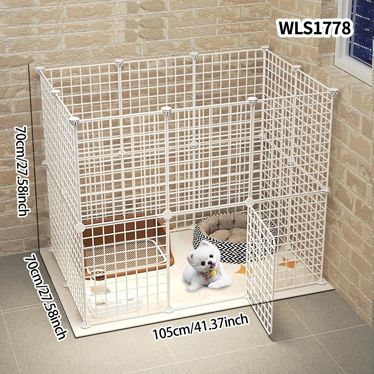 Portable Indoor/Outdoor Pet Fence Panel Set - Digwee