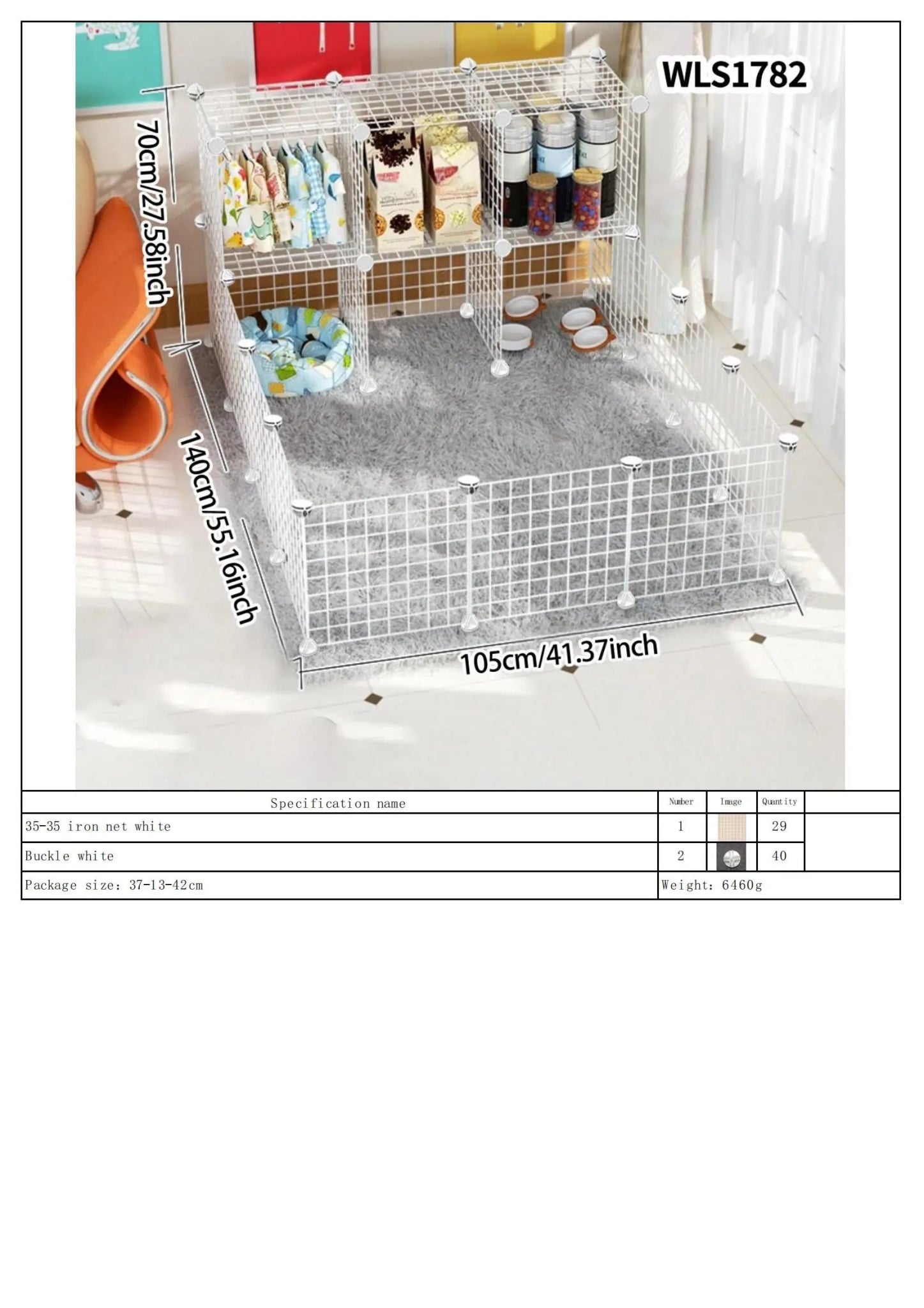 Portable Indoor/Outdoor Pet Fence Panel Set - Digwee