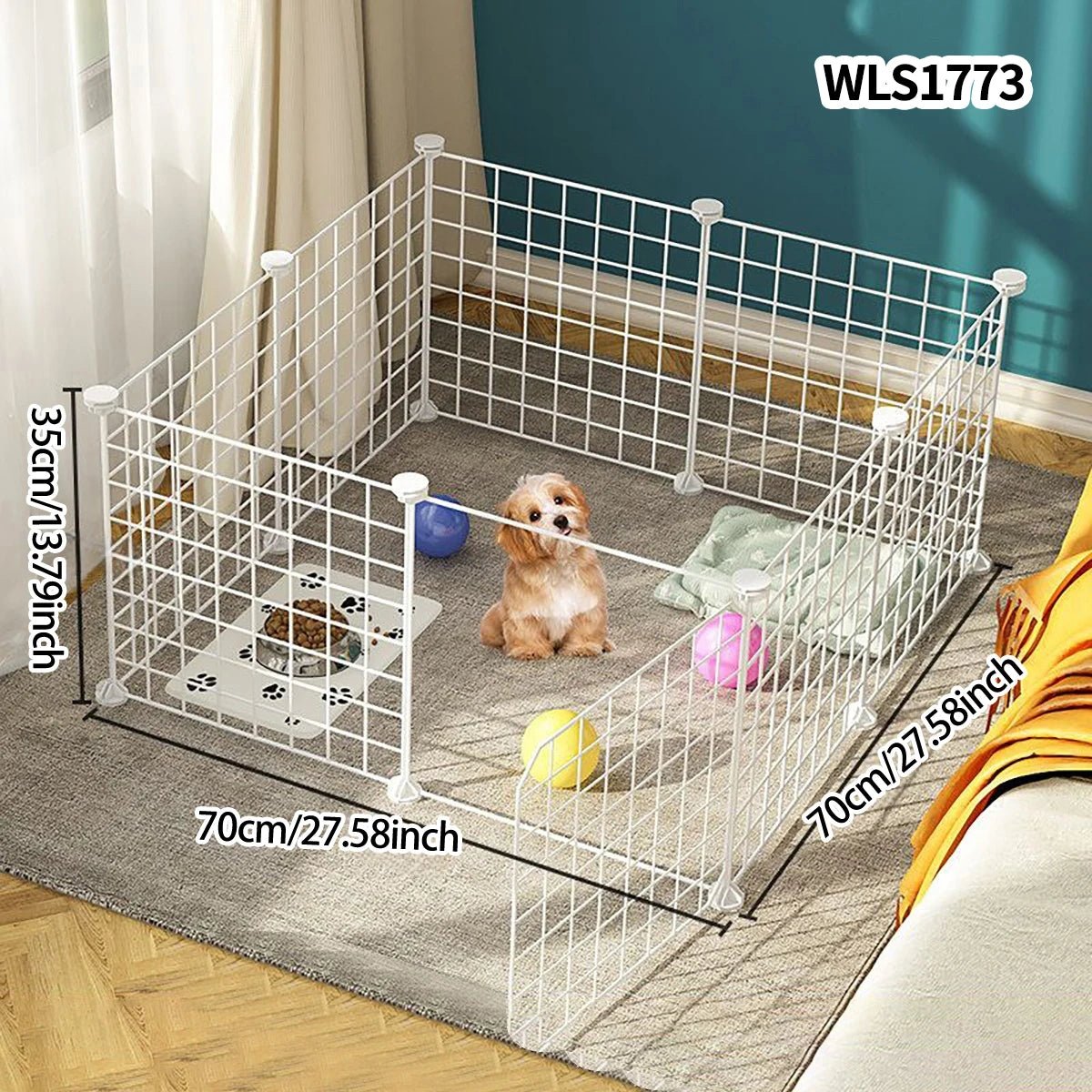 Portable Indoor/Outdoor Pet Fence Panel Set - Digwee