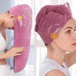 Quick - Dry Coral Fleece Hair Cap - Digwee
