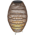 Rattan Solar Lantern Light for Outdoor Garden - Digwee
