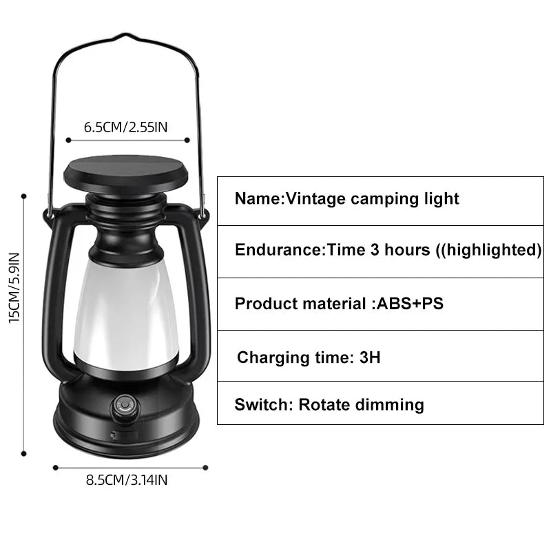 Retro Horse LED Atmosphere Lantern - Digwee