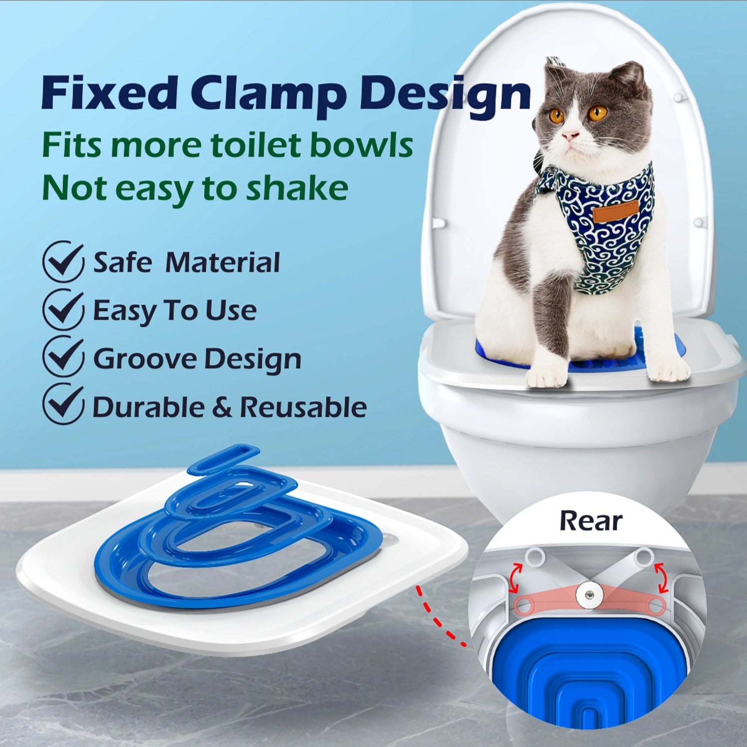 Reusable Pet Toilet Training Tray for Cats & Dogs - Digwee