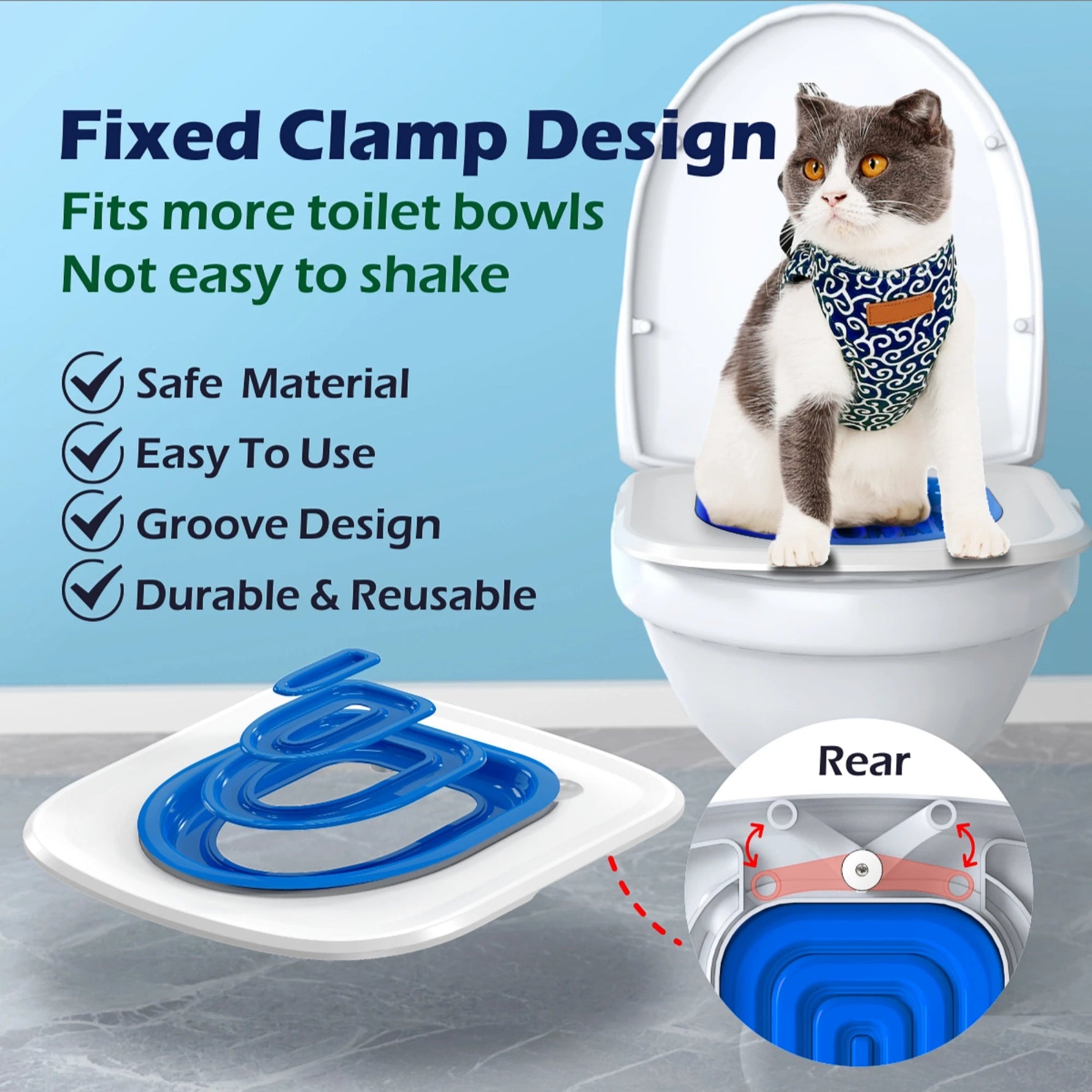 Reusable Pet Toilet Training Tray for Cats & Dogs - Digwee