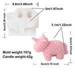 Rose Bear Silicone Candle Mold - Digwee