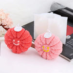 Rose Bear Silicone Candle Mold - Digwee