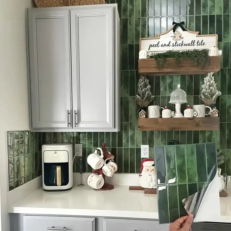 Self - Adhesive 3D Waterproof Wall Tile Stickers - Digwee