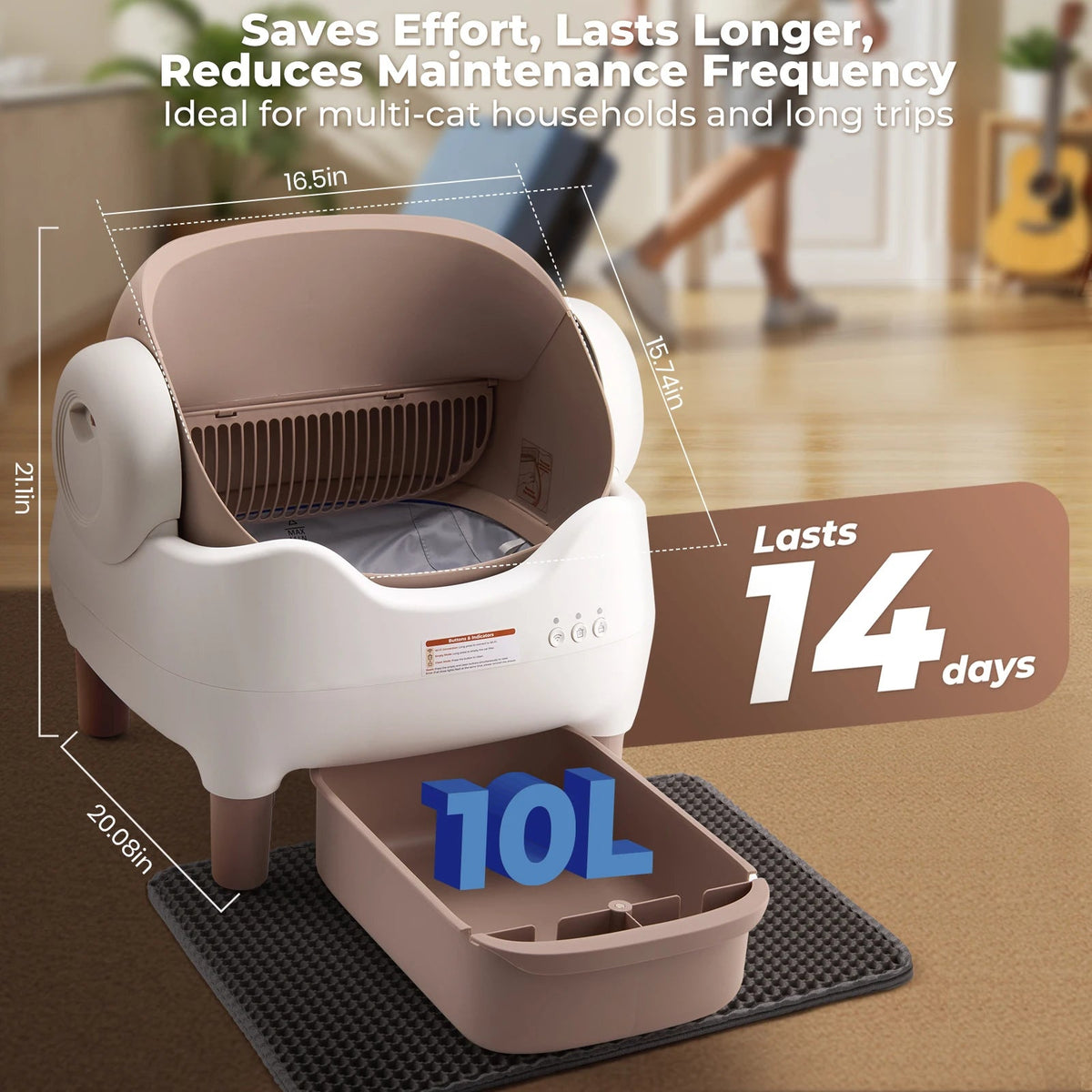 Self Automatic Cleaning Litter Box - Digwee