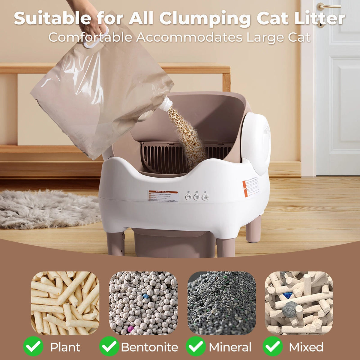 Self Automatic Cleaning Litter Box - Digwee