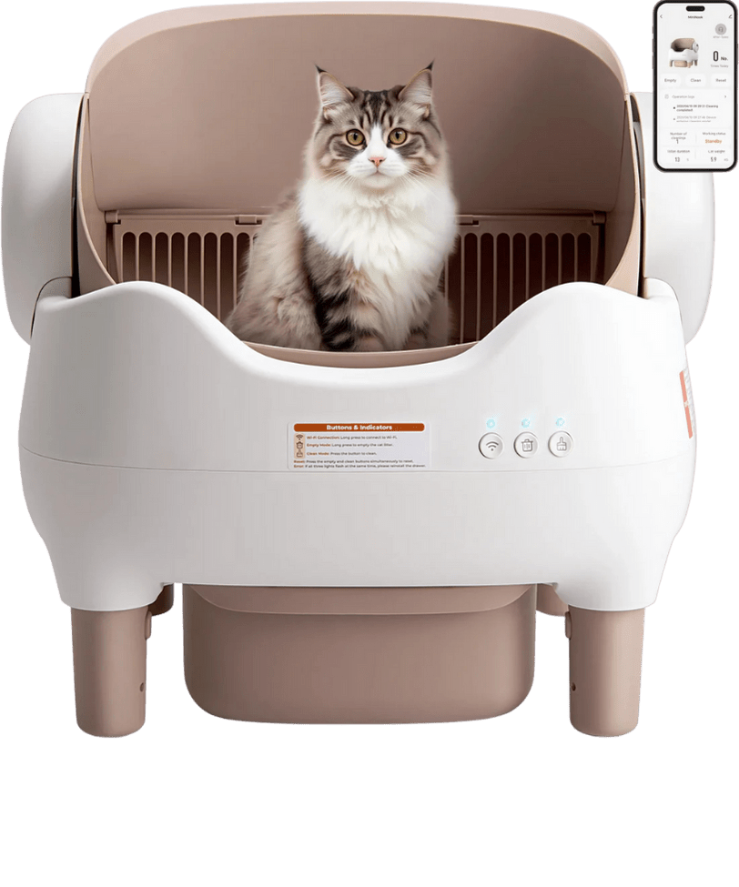 Self Automatic Cleaning Litter Box - Digwee