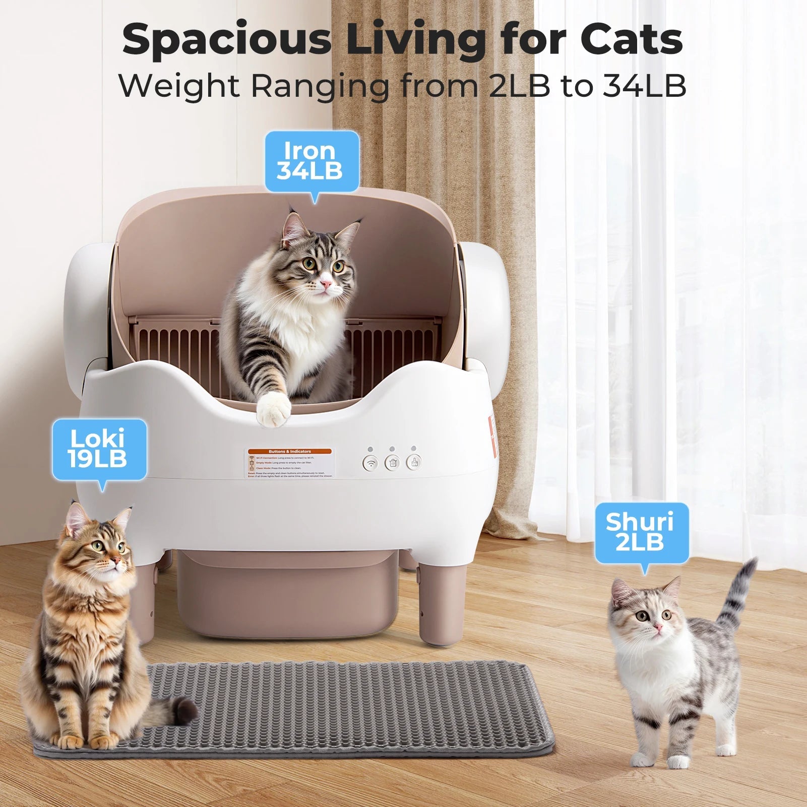 Self Automatic Cleaning Litter Box - Digwee