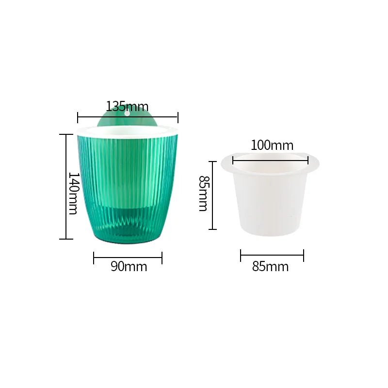 Self - Watering Wall Hanging Flower Pot Planter - Digwee