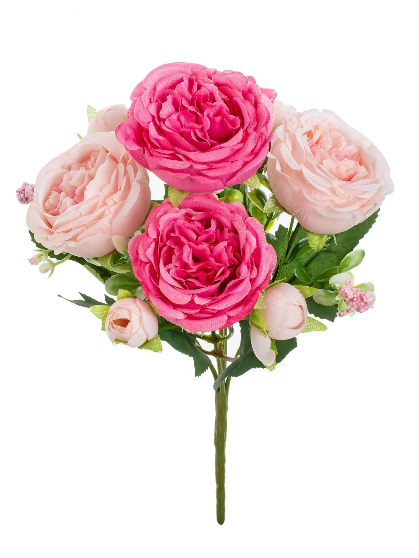 Silk Peony Artificial Flower Bouquet - Digwee
