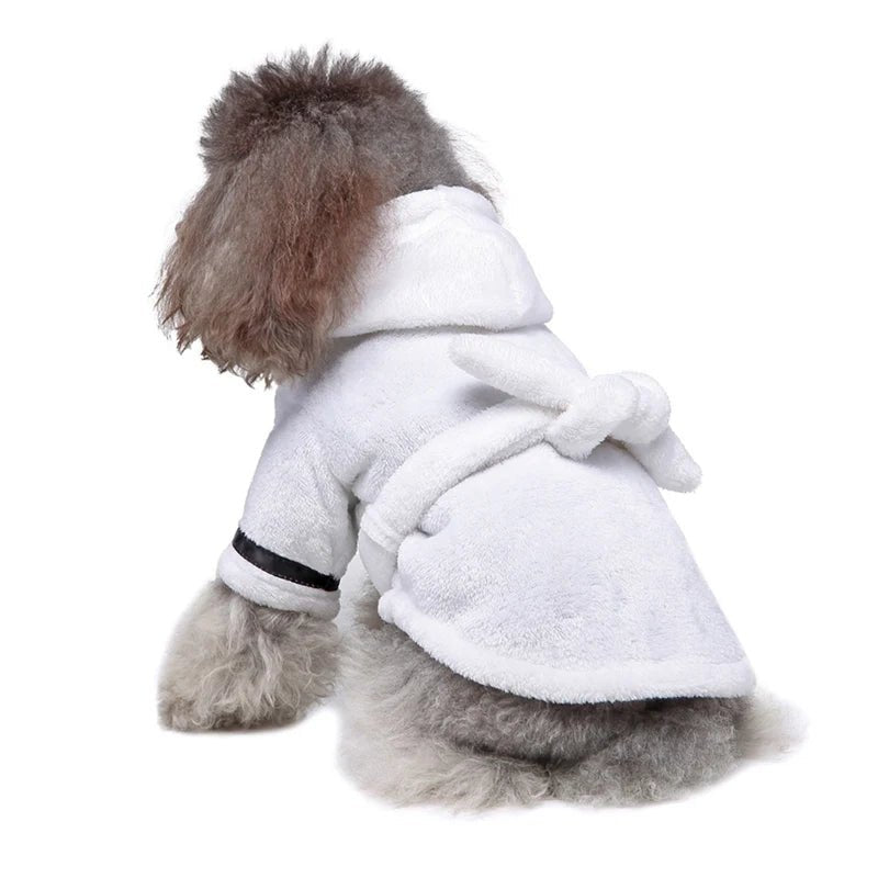 Soft Absorbent Pet Bathrobe - Digwee