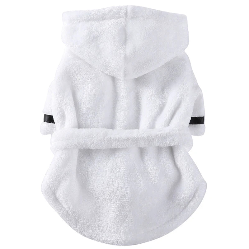 Soft Absorbent Pet Bathrobe - Digwee