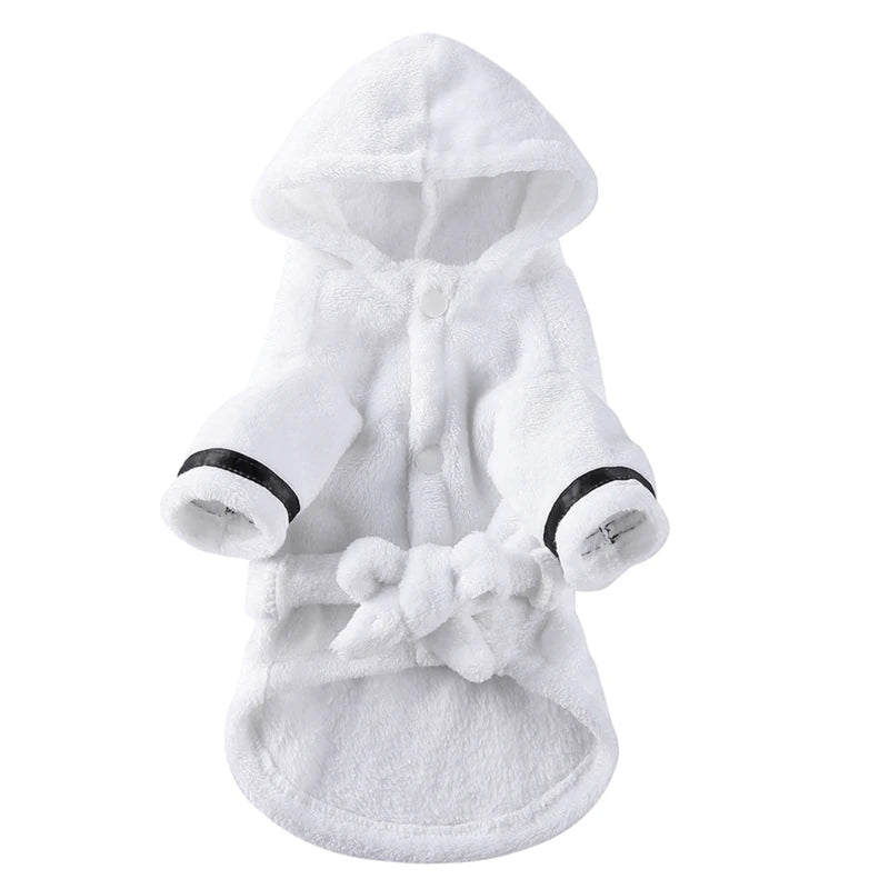 Soft Absorbent Pet Bathrobe - Digwee