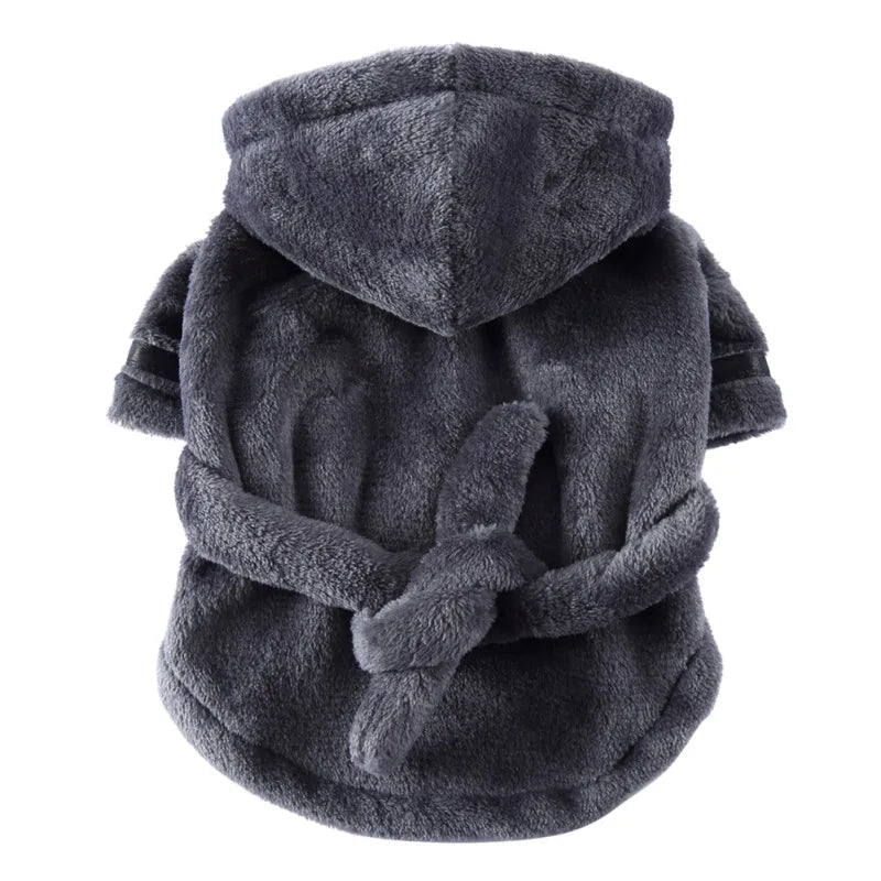 Soft Absorbent Pet Bathrobe - Digwee