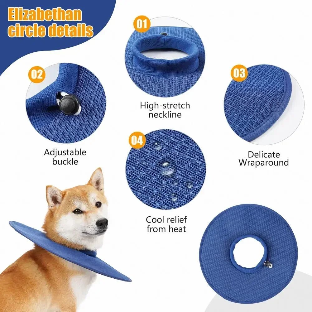 Soft Cooling Dog Recovery Collar Alternative - Digwee