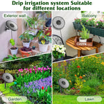 Solar Automatic Drip Irrigation System with Timer - Digwee