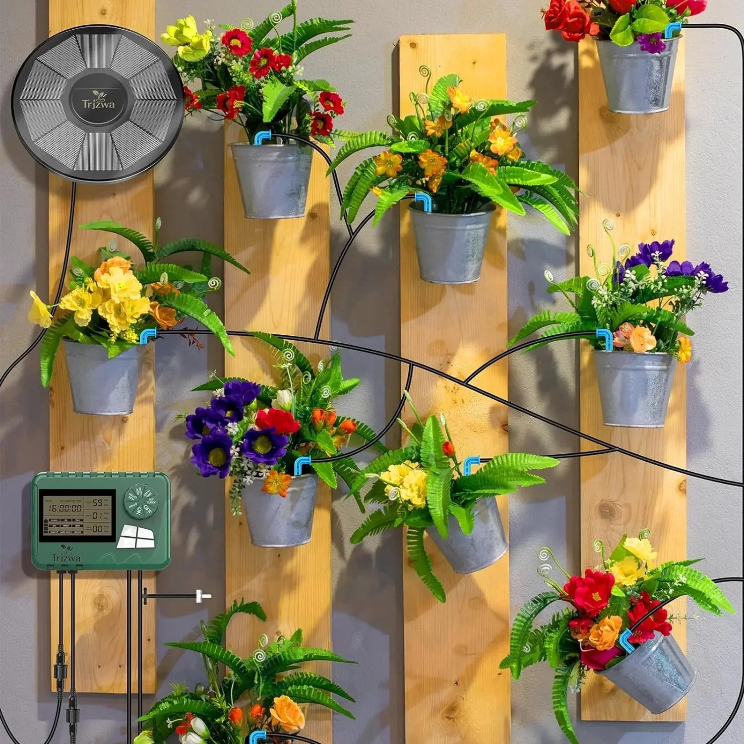 Solar Automatic Drip Irrigation System with Timer - Digwee