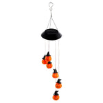 Solar Halloween Pumpkin Wind Chime Light - Digwee