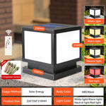 Solar LED Fence Lights with Remote Control - Digwee