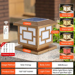 Solar LED Fence Lights with Remote Control - Digwee