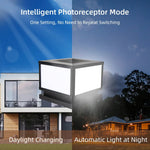 Solar LED Fence Lights with Remote Control - Digwee